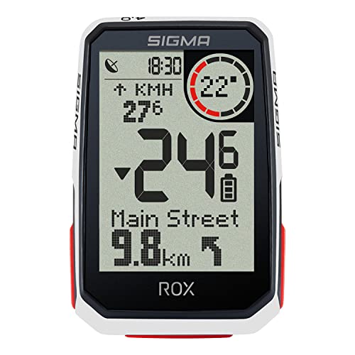 SIGMA SPORT ROX 4.0 White, 2.4'' GPS...