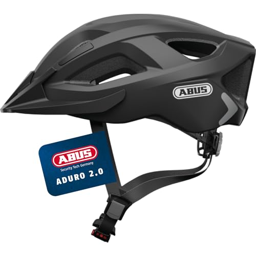 ABUS Unisex, Fahrradhelm, Schwarz (Velvet...