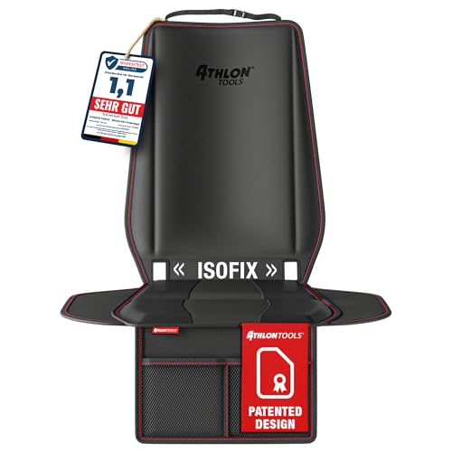 ATHLON TOOLS Kindersitzunterlage Auto mit...