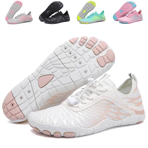 FOGOIN Walkingschuhe Damen Herren, Sommer...