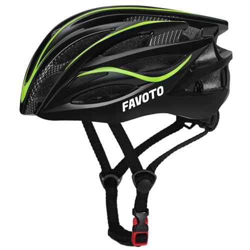 Favoto Fahrradhelm für Erwachsene Fahrrad...