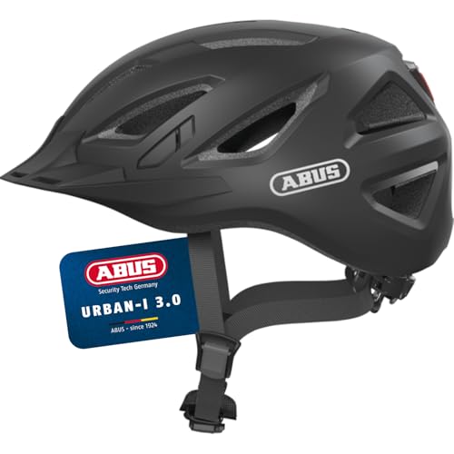 ABUS 86853 Fahrradhelm, Schwarz (Velvet...