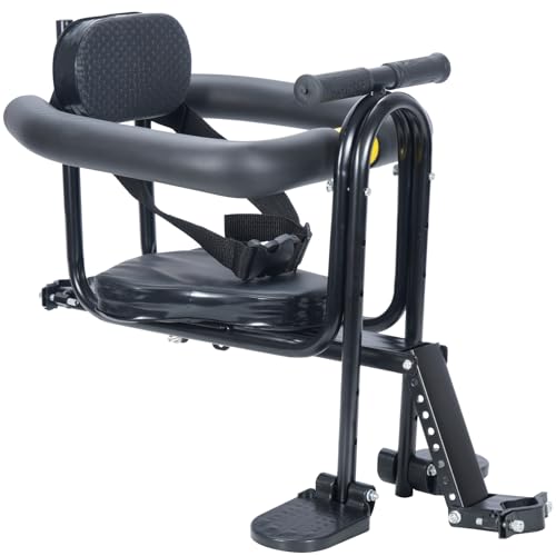 PEESHON Fahrrad Kindersitz Vorne, Abnehmbarer...
