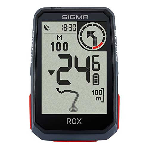 SIGMA SPORT ROX 4.0 Black | Fahrradcomputer...