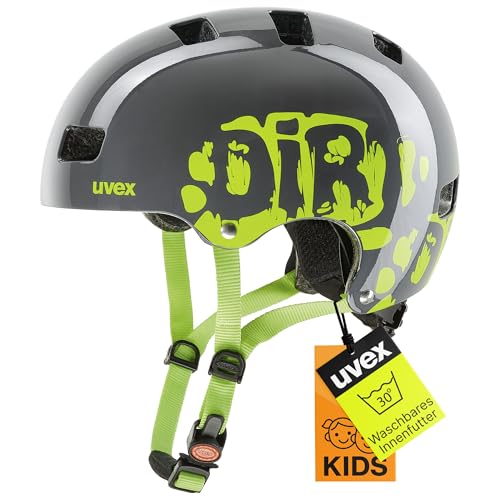 Uvex Kinder Fahrradhelm Kid 3,Grau (Dirtbike...