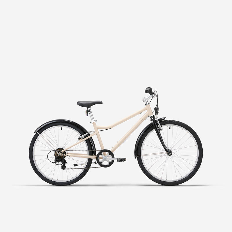 BTWIN Kinderfahrrad Trekkingrad 24 Zoll BTWIN 500