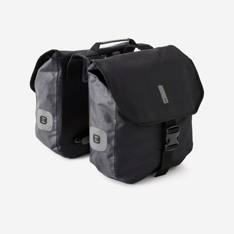 Decathlon Doppel-Fahrradtasche 540, wasserdicht