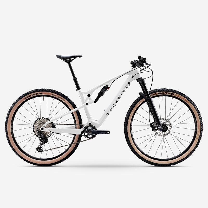 Rockrider Mountainbike XC vollgefedert Carbonrahmen Race 900S